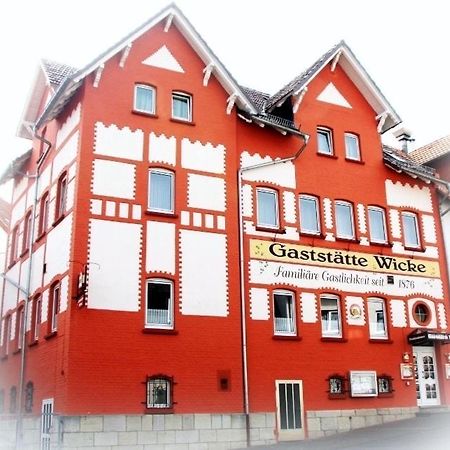 Gaststaette Wicke Hotel Baunatal Bagian luar foto